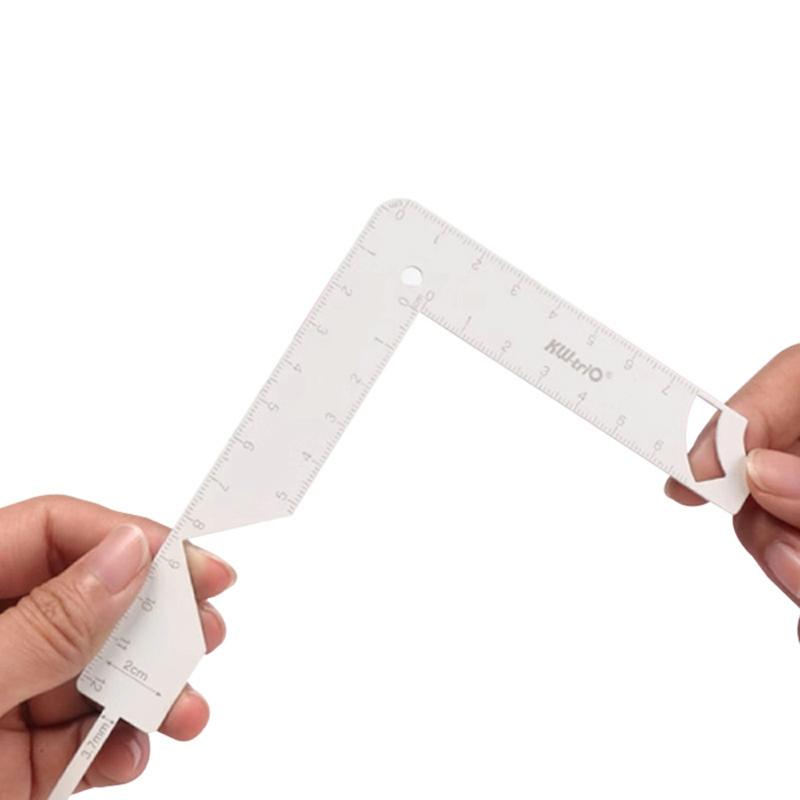 Multi-Uses Books Cover Positioning Ruler High-Precise Measurements Ruler For Diy Greeting Card  |  Writing Instruments Writing Instruments Writing Instruments