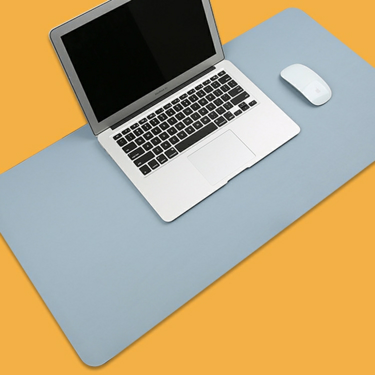 Multifunction Business Pu Leather Mouse Pad Keyboard Pad Table Mat Computer Desk Mat, Size: 90 X 45Cm Baby Blue  |  Boards & Easels Boards & Easels Apricot