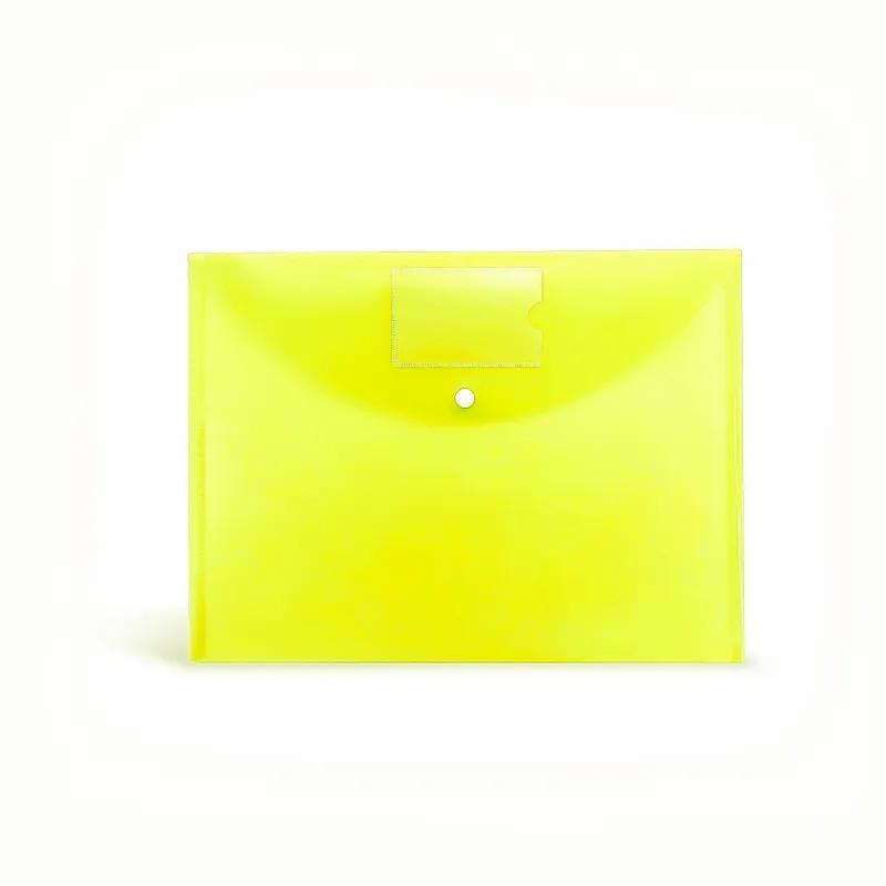 My Clear Bag A4 12 Pack Yellow  |  Files & Folders Files & Folders Files & Folders