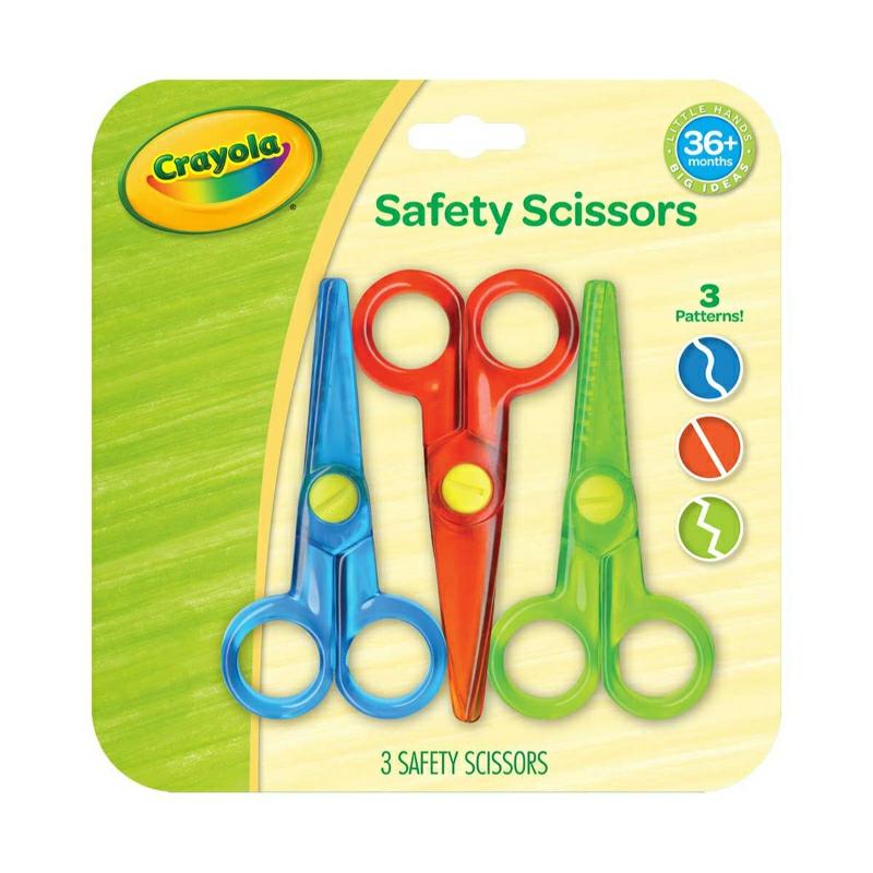 My First  Safety Scissors, 3 Count  |  Art & Crafts Art & Crafts Art & Crafts