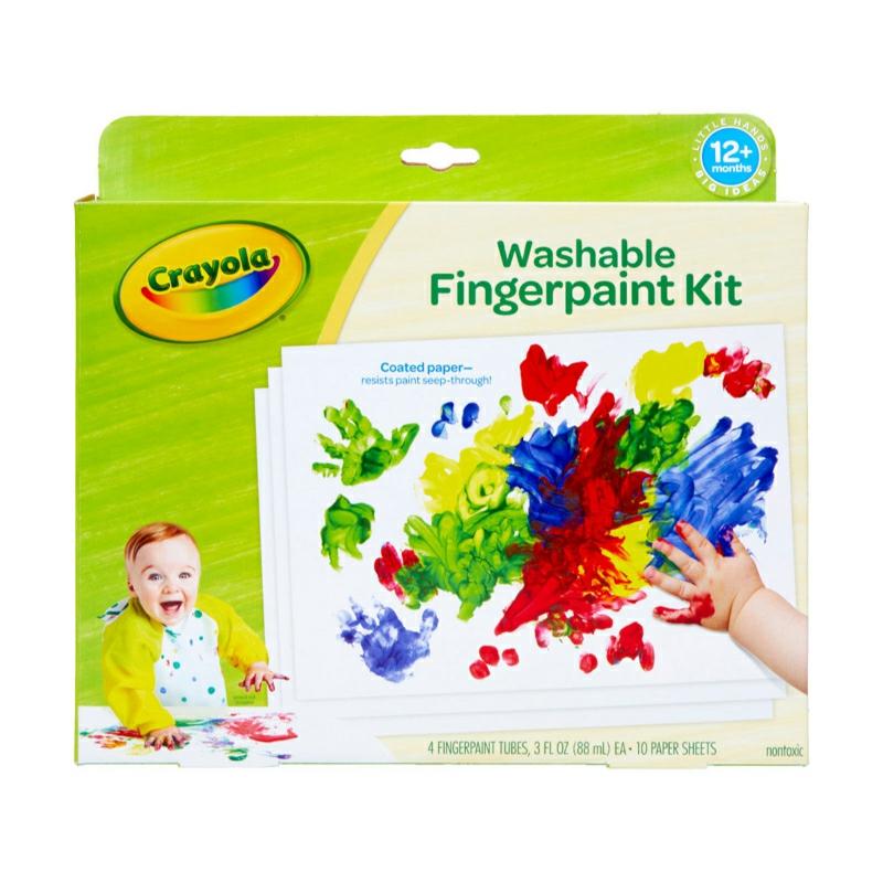 My First Washable Fingerpaint Kit, Stage 1  |  Art & Crafts Art & Crafts Art & Crafts