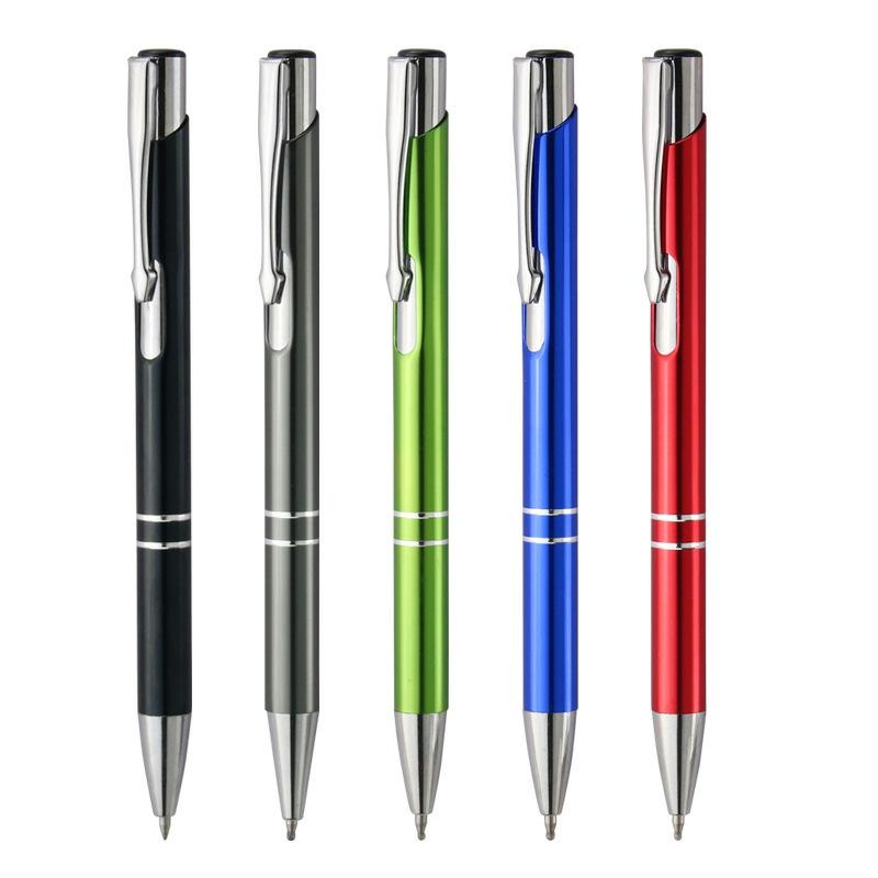 New Promotion Luxury Ballpoint Pens With Personalized Custom Laser Engraved Print Branded  Manufacturer Gift Metal Pens  |  Writing Instruments Writing Instruments Writing Instruments