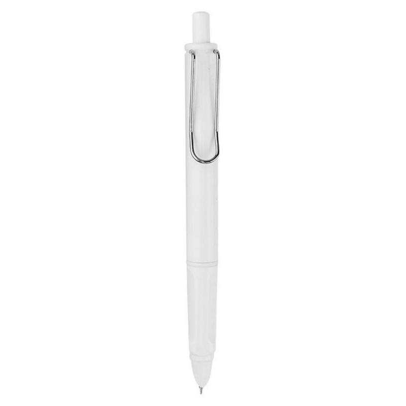 New Retractable Fountain Pen 0.38Mm Writing Practice Calligraphy Pen For Student White  |  Writing Instruments Writing Instruments Black