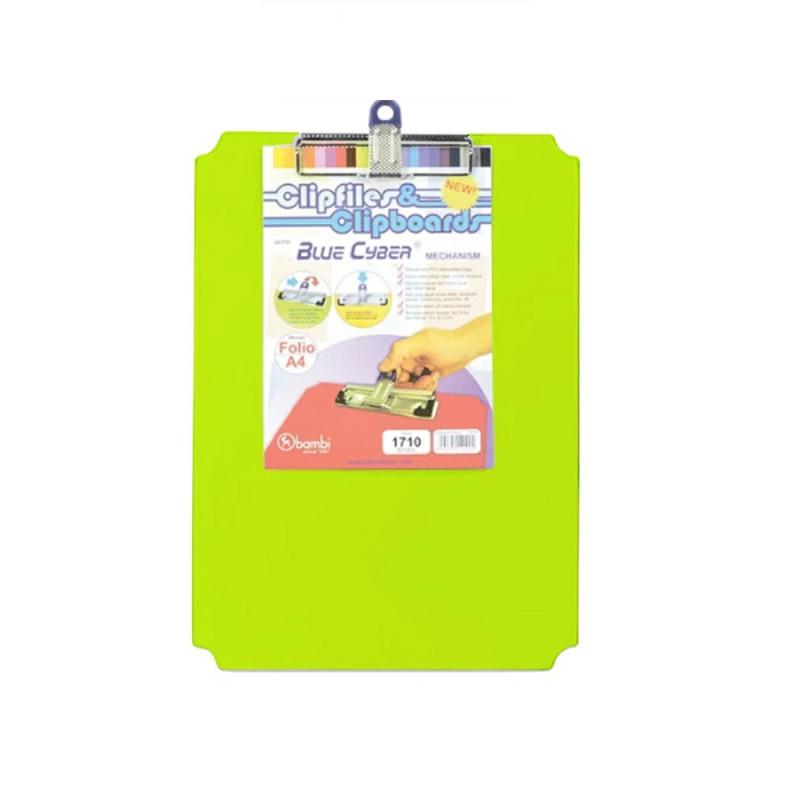 Office Stationery Bambi Laminated Pvc Plastic Size A4 12Cm Clip Clipboard Folder With Hard Material Product From Indonesia  |  Files & Folders Files & Folders Files & Folders