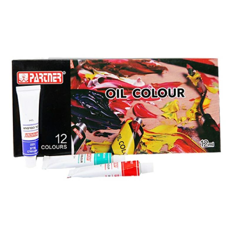 Oil Color Set In Aluminum Tube 9 Ml Pt-Oct9Al 12 Piece  |  Art & Crafts Art & Crafts Art & Crafts