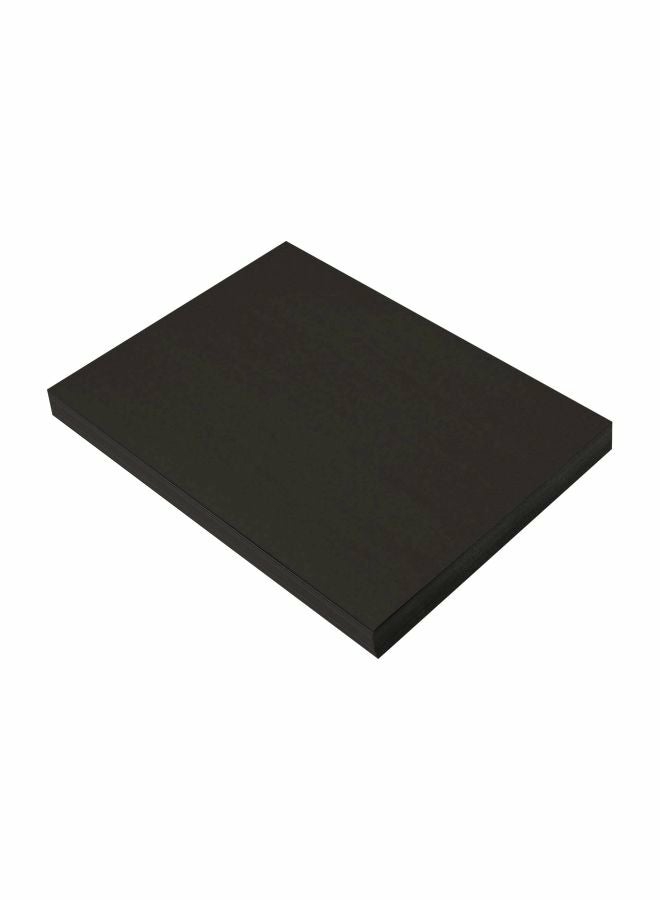 Pack Of 5 Double Sided Coloured Foam Board Black  |  Boards & Easels Boards & Easels Boards & Easels