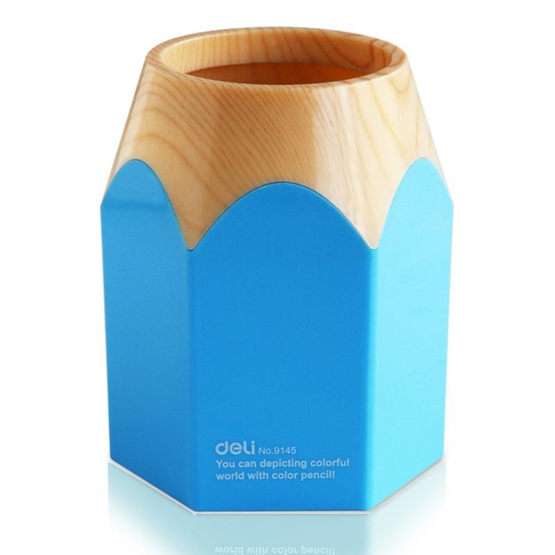 Pen Holder Pvc Blue  |  Desk Supplies Desk Supplies Desk Supplies