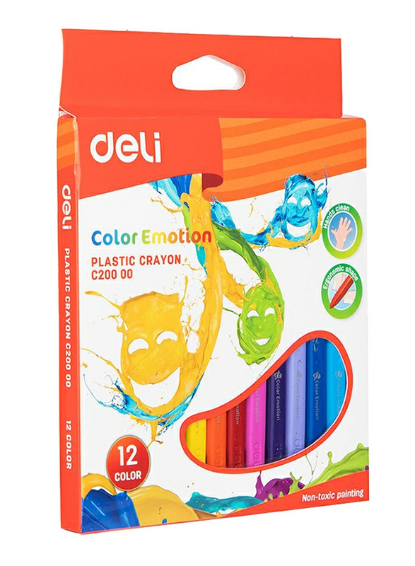 Plastic Crayons 12 Colors  |  Writing Instruments Writing Instruments Writing Instruments