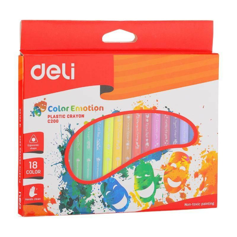 Plastic Crayons 18 Colors  |  Writing Instruments Writing Instruments Writing Instruments