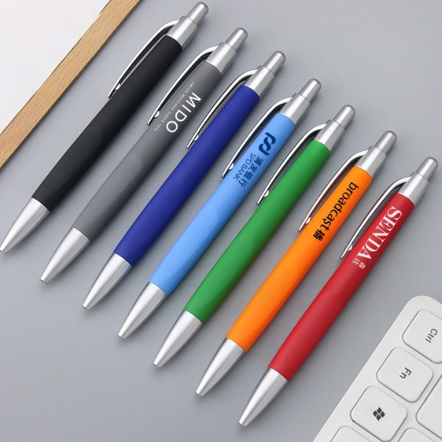 Promotional Personalised  Cheap Plastic Ball Pen Pens With Custom Logo Promotional Ballpoint Pen Blue  |  Writing Instruments Writing Instruments Black