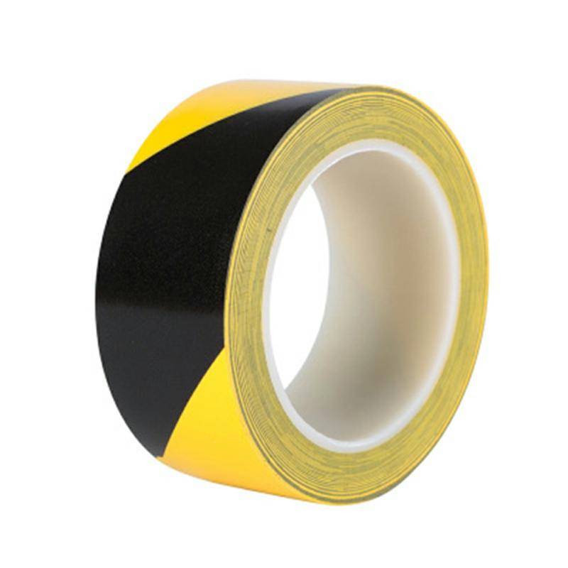 Pvc Hazard Remind Roll Self Adhesive Floor Warehouse Safe Warning Tape Yellow  |  Tapes & Adhesives Tapes & Adhesives Red