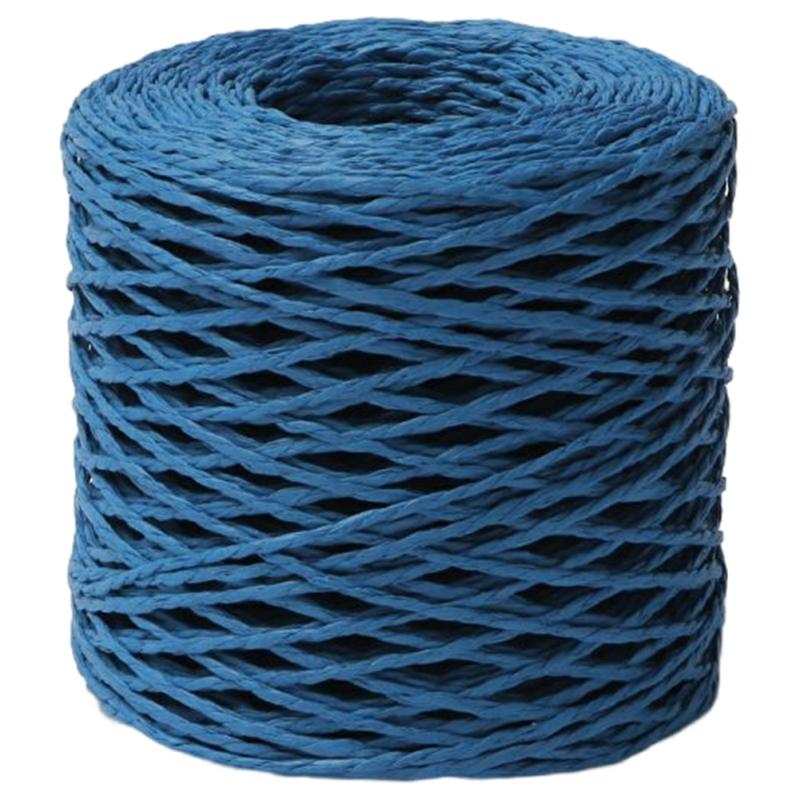 Raffia Woven Thread Diy Hand-Made Crafts Weaving Rope Cuttable Gift Decorative Packing String Sea Blue  |  Art & Crafts Art & Crafts Art & Crafts