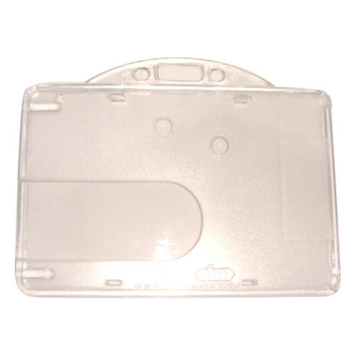 Rectangular Id Card Holder Clear -533  |  Desk Supplies Desk Supplies Desk Supplies