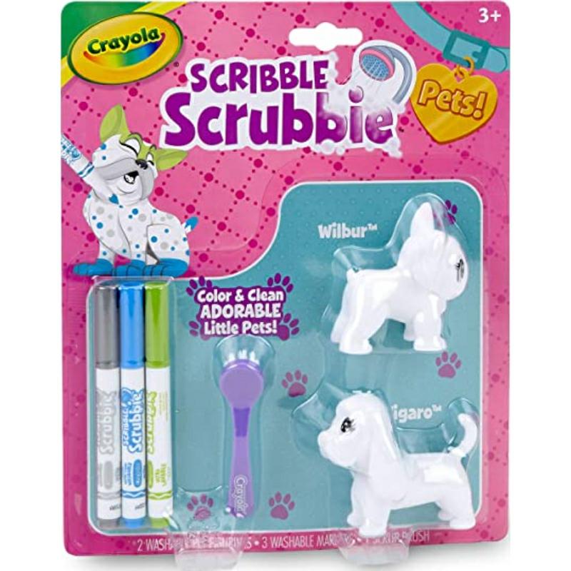 Scribble Scrubbie Pets, Dogs, 2 Count  |  Art & Crafts Art & Crafts Art & Crafts