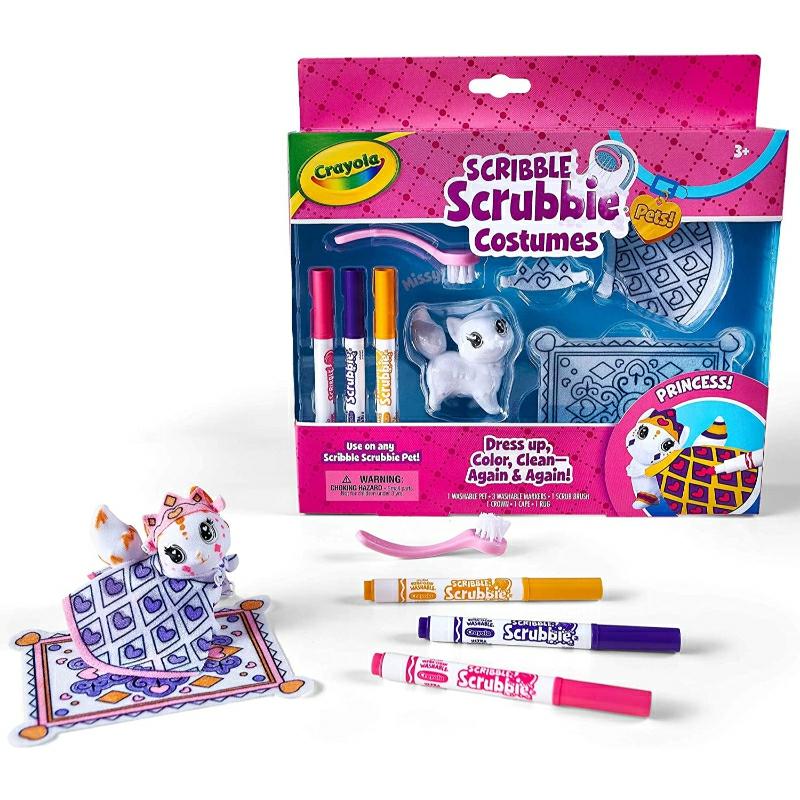 Scribble Scrubbie Princess Pack  |  Art & Crafts Art & Crafts Art & Crafts