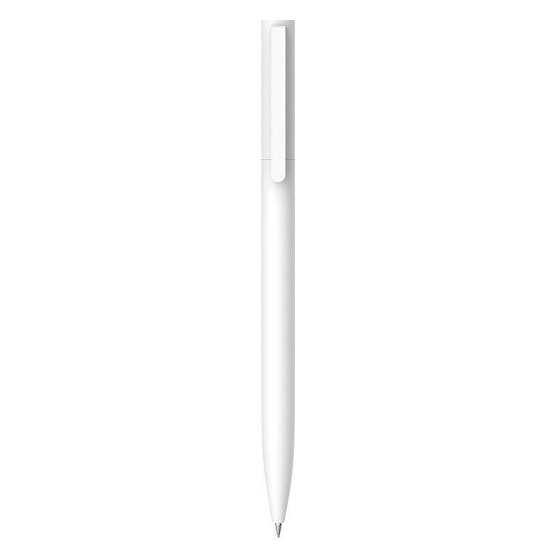 Shuli Wholesale Promotion Xiaomi Plastic Neutral Pen Gel 0.5Mm Frosted Soft Rubber Touch Ball Pen Gift Pen With Customized Logo White  |  Writing Instruments Writing Instruments White