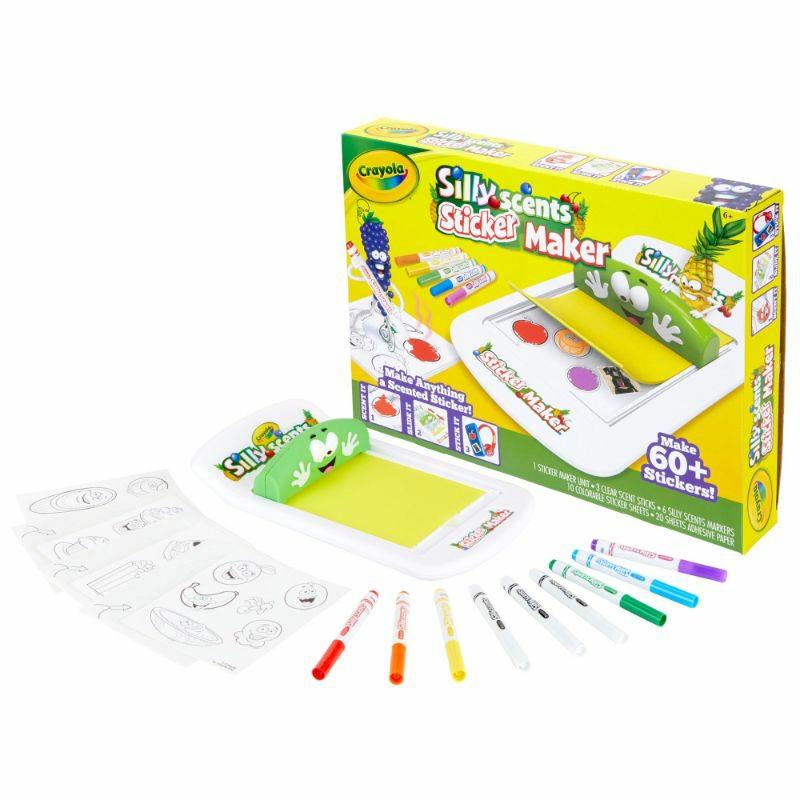 Silly Scents Sticker Maker Art Kit, Beginner Unisex Child, 40 Pieces  |  Art & Crafts Art & Crafts Art & Crafts