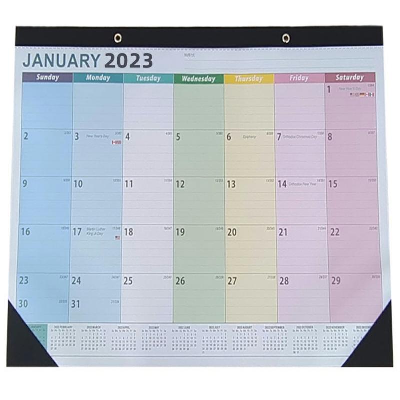 Simple Style New Year Calender 2023 Spring Festival Hanging Calendars For Bedroom Living Room  |  Writing Material Writing Material Writing Material