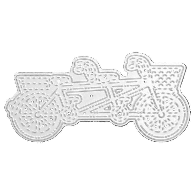 Single Bicycle Die Cuts Stencil Durable Convenient Diy For Invitation Card Making Paper Crafting Envelope Emboosing  |  Art & Crafts Art & Crafts Art & Crafts