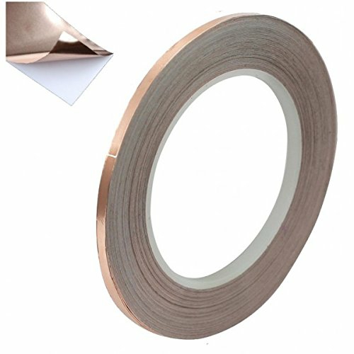 Single Sided Copper Foil With Conductive Adhesive Tape 6 Mm Width X 25 Meter Length  |  Tapes & Adhesives Tapes & Adhesives Tapes & Adhesives