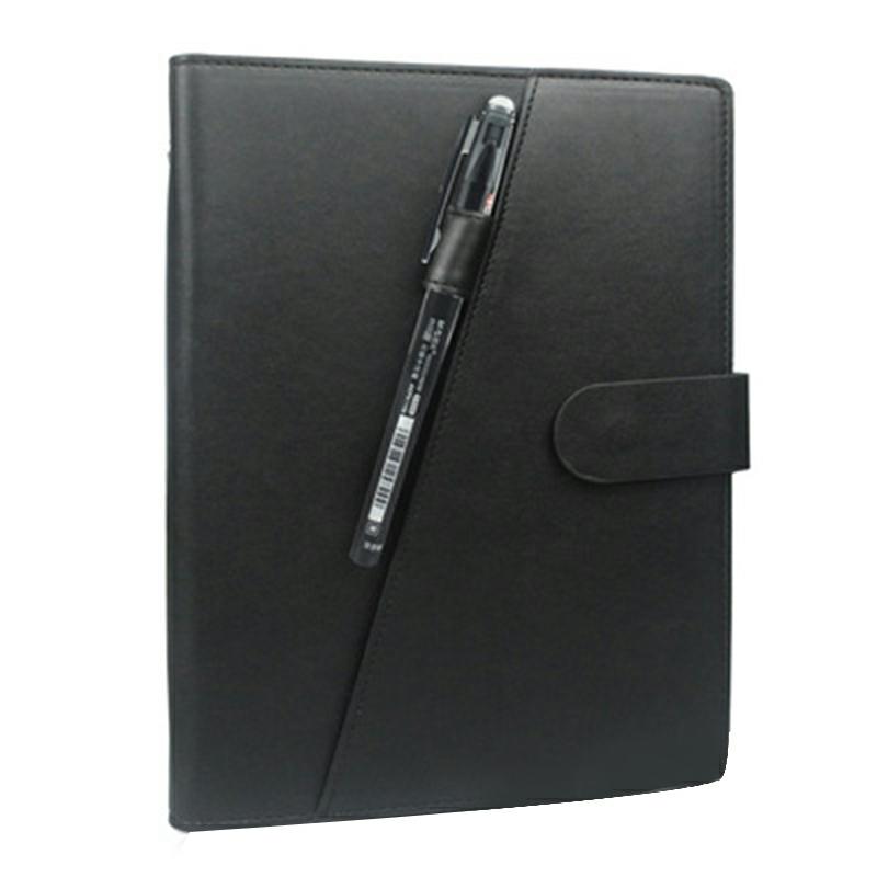 Smart Reusable Erasable Notebook Notepad Note Pad With Pen For School Office Daily Black  |  Writing Material Writing Material Black