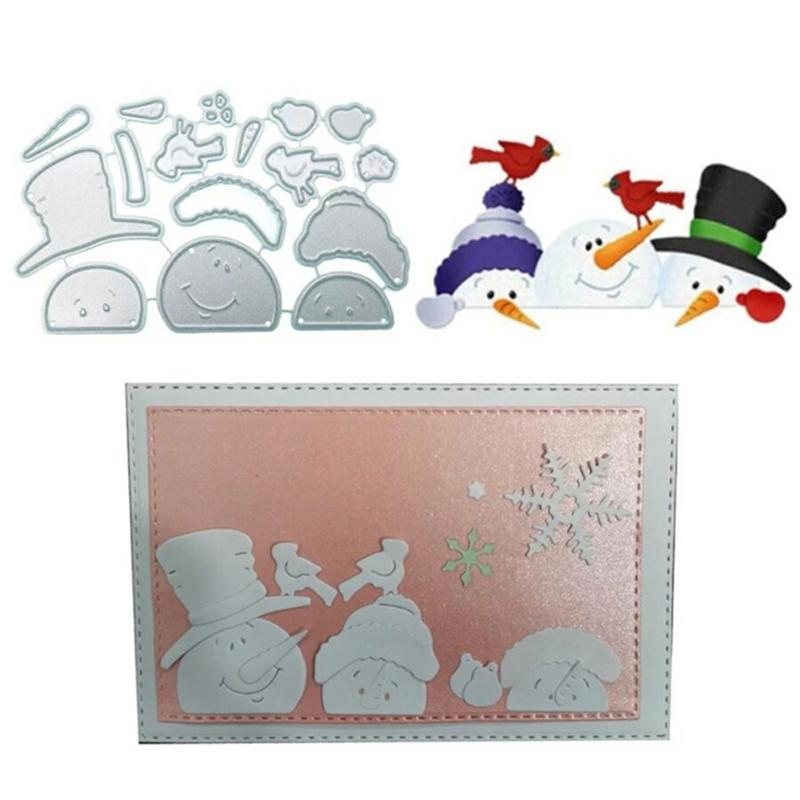 Snowman Carbon Steel Cutting Die Children’s Puzzle Paper Arts Gift For Birthday Christmas  |  Art & Crafts Art & Crafts Art & Crafts