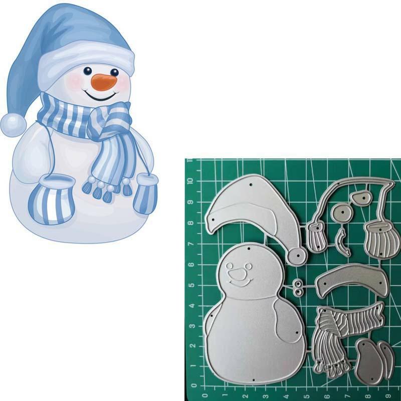 Snowman Christmas Metal Diy Embossing Cutting Dies For Paper Card Making Stencil Scrapbooking New  |  Art & Crafts Art & Crafts Art & Crafts