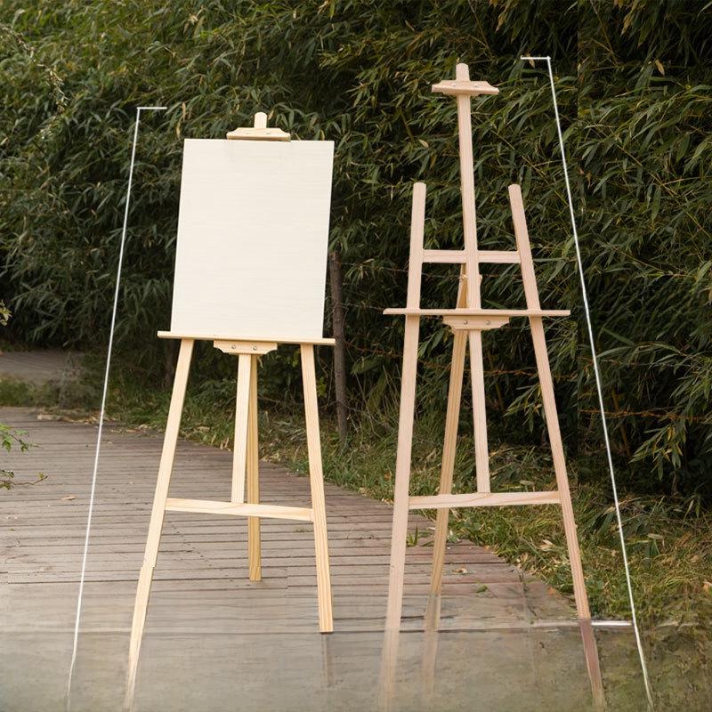 Solid Wood Easel Wooden Oil Painting Display Stand Bracket Sketch Art Special Drawing Board Children’s Drawing Sketch Tool 1.5 M Yellow Pine Easel (Refined-99% Choice)  |  Boards & Easels Boards & Easels 1.2 m youth easel (exquisite)