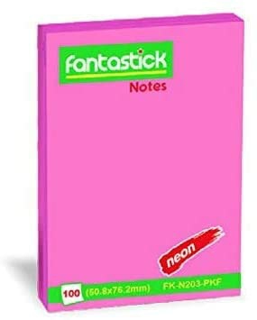 Sticky Notes Fluorescent Pink 2 X 3 Inch  |  Writing Material Writing Material Writing Material