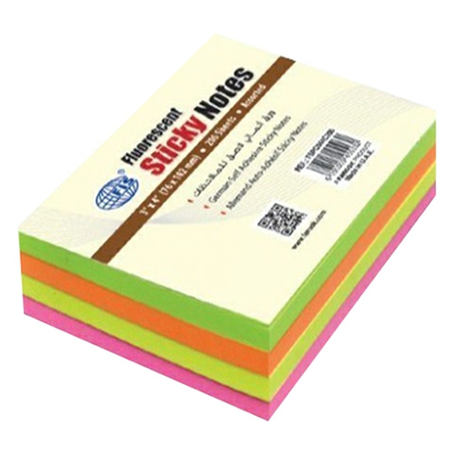 Sticky Notes Pad 3 X 2Cm  |  Writing Material Writing Material Writing Material