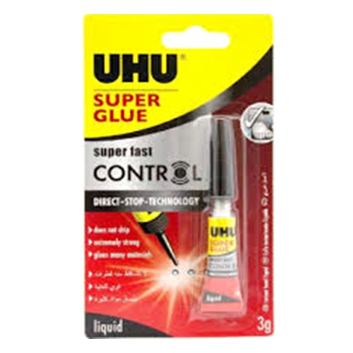 Super Fast Control Glue Clear 3G Uh36015  |  Tapes & Adhesives Tapes & Adhesives Tapes & Adhesives