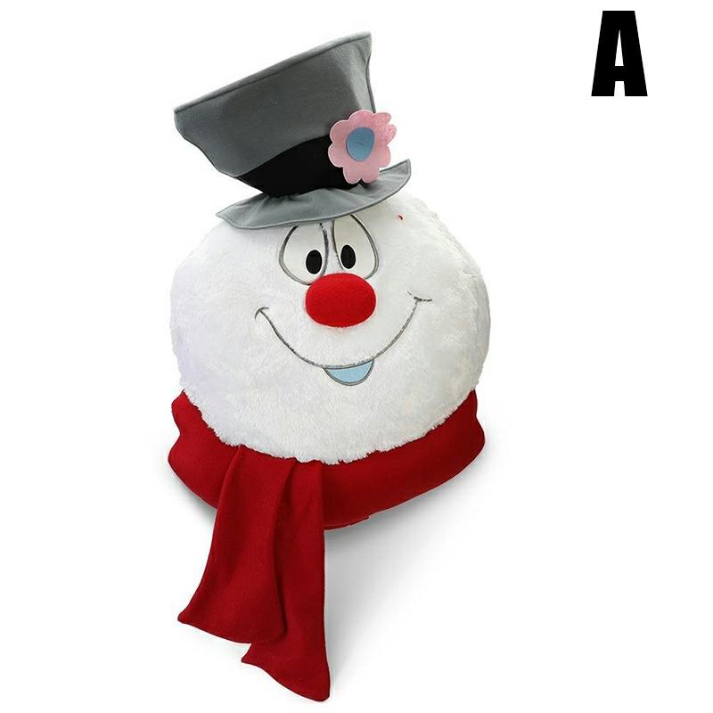 The Singing Wall Decor Hanging Snowman With Scraf And Hat Christmas Home Door Decoration  |  Writing Material Writing Material Writing Material