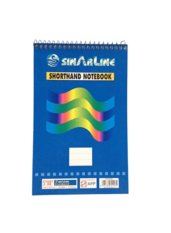 Top Spiral Shorthand Ruled Notebook A5 Size 70 Sheets  |  Writing Material Writing Material Writing Material