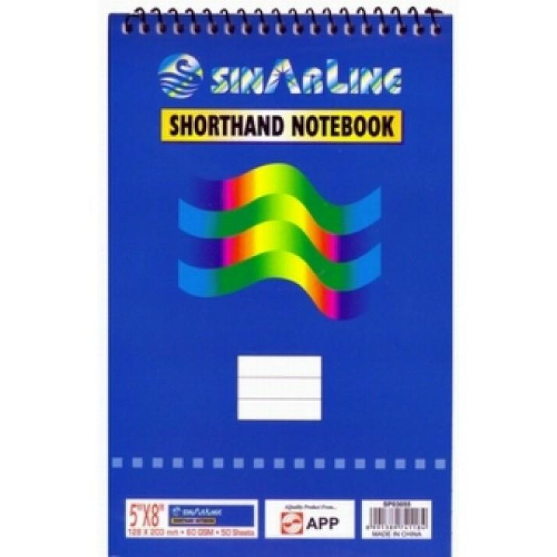 Tower Top Spiral Shorthand Ruled Notebook 127 X 205 Mm 140 Pages  |  Writing Material Writing Material Writing Material