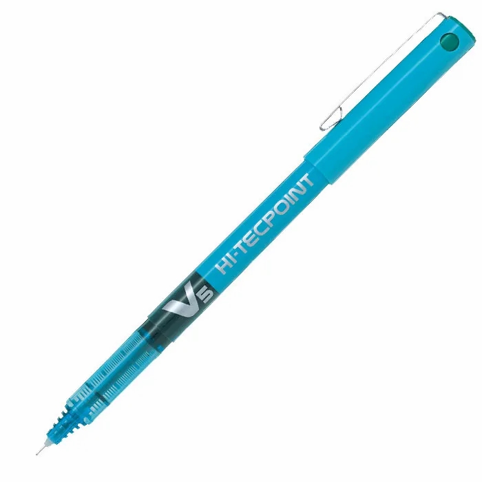 V5 Hi-Tecpoint Bx-V5 Roller Ball Pen, 0.5Mm, Blue  |  Writing Instruments Writing Instruments Writing Instruments