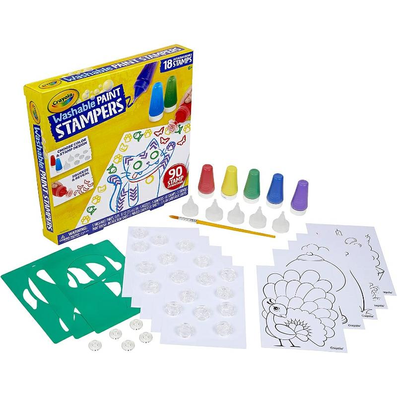 Washable Paint Stampers, 6 Pack  |  Art & Crafts Art & Crafts Art & Crafts