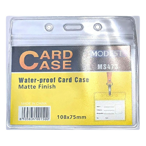 Water-Proof Card Case Id Holder Card 108 X 75Mm Ms473  |  Desk Supplies Desk Supplies Desk Supplies