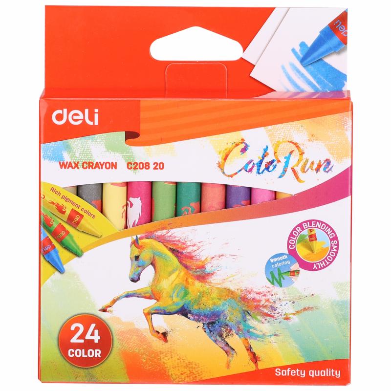 Wax Crayon 24 Colors  |  Writing Instruments Writing Instruments Writing Instruments