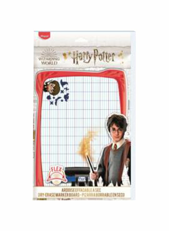 White Board And Accessories Set Harry Potter Design Multicolour  |  Boards & Easels Boards & Easels Boards & Easels