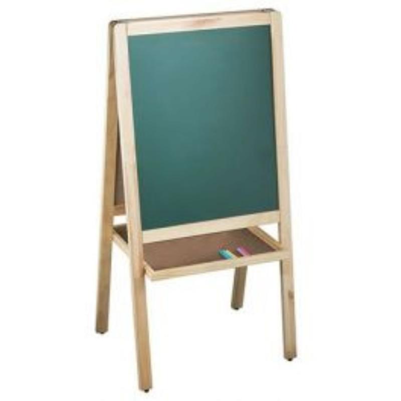 White Board Easel 1080X520 Mm One Side Green One Side White  |  Boards & Easels Boards & Easels Boards & Easels