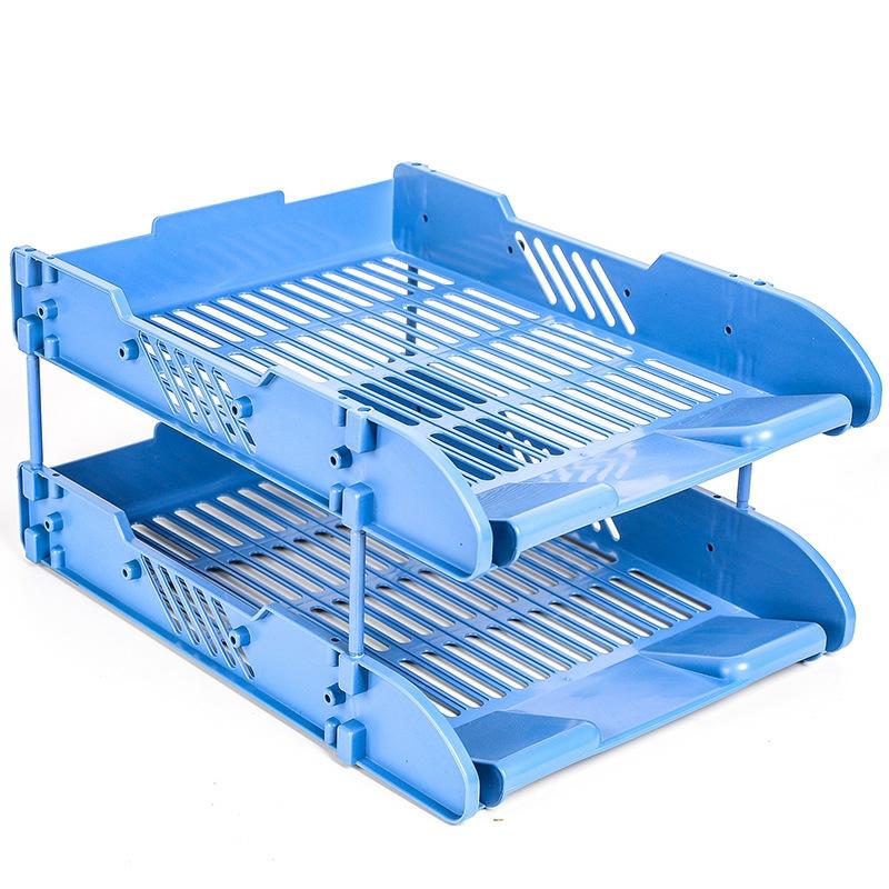 Wholesale 3-Layers Good Quality Plastic Office Organizer File Tray Multifunction Plastic Foldable Office Organizer File Tray  |  Files & Folders Files & Folders Files & Folders