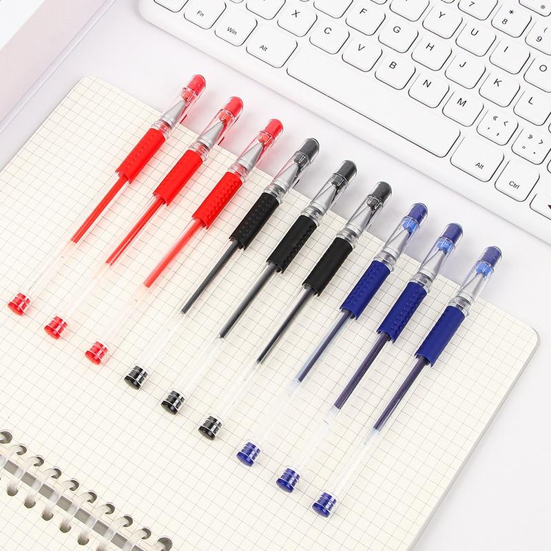 Wholesale Cheap Colors Gel Ink Set Bulk Goods Cheap 3 Colors Black Blue Red Exam Office 0.5Mm Gel Pen 1  |  Writing Instruments Writing Instruments Writing Instruments