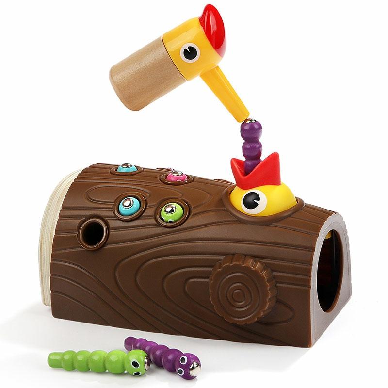 Woodpecker Early Education Toy Gifts For Children Woodpecker Catching Bugs New  |  Writing Material Writing Material Writing Material