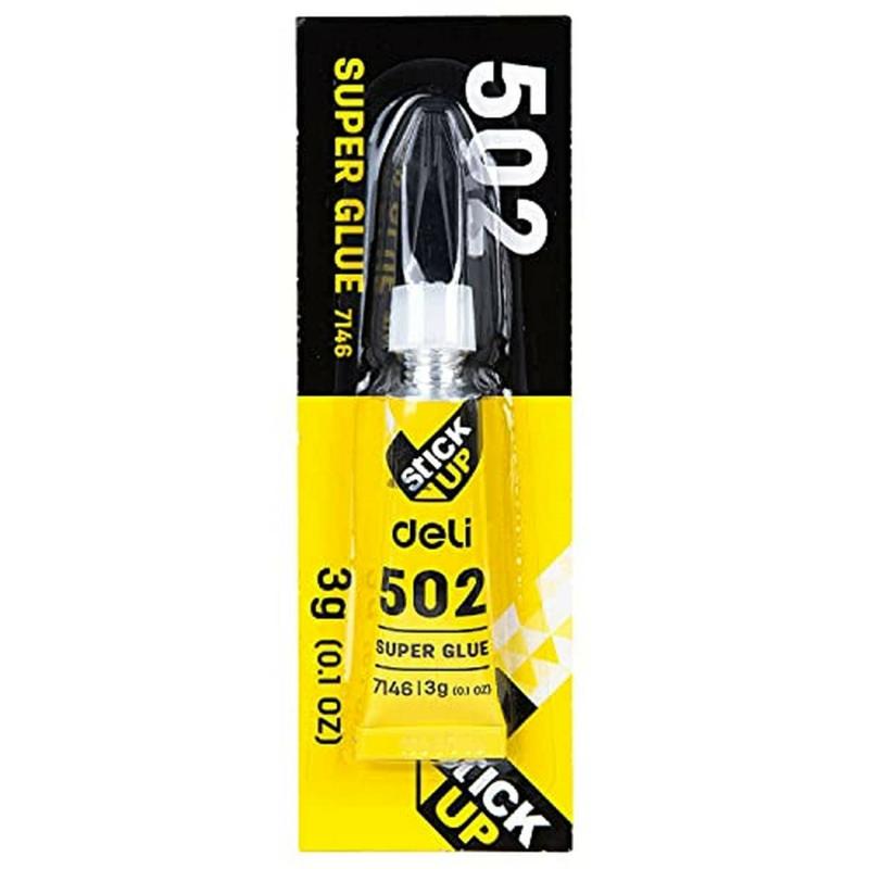 502 Super Glue 3 Gr Yellow  |  Tapes & Adhesives Tapes & Adhesives Tapes & Adhesives