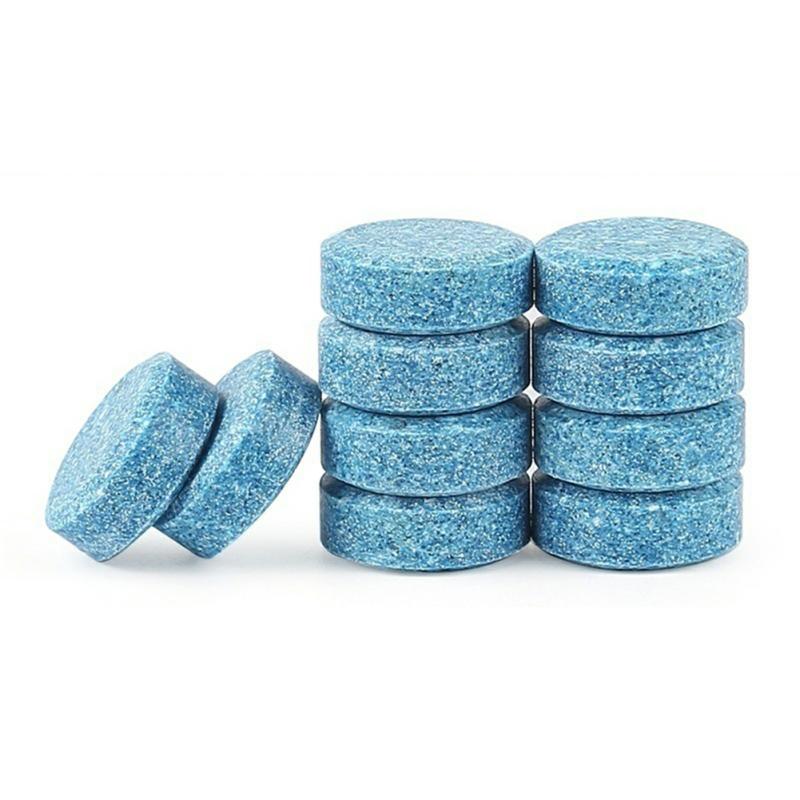 Automotive Glass Concentrated Wiper Tablets No-Harm Car’s Glass Washing Tablets For Glass Cleaning Blue  |  Tapes & Adhesives Tapes & Adhesives Blue