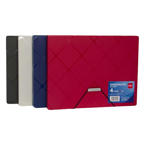 7 Pockets Assorted Cube A4 Size Expanding File E39619  |  Files & Folders Files & Folders Files & Folders