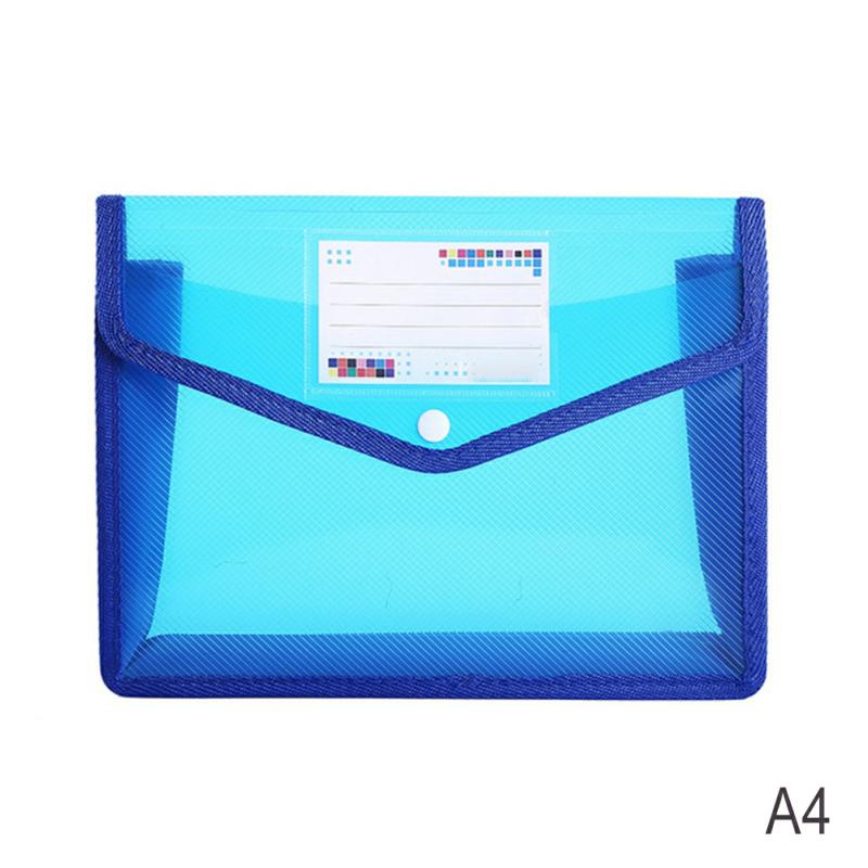 A4/A5 Three-Dimensional File Storage Bag Multifunctional Portable File Bag For School Work Home Blue,A4  |  Files & Folders Files & Folders A4