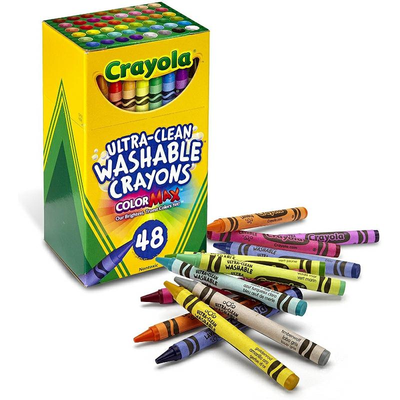 – 48 Ct. Ultra-Clean Washable Crayons – Regular Size  |  Writing Instruments Writing Instruments Writing Instruments