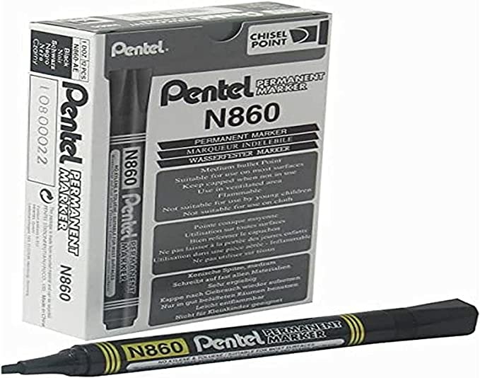 Marker Permanent Chl Bk  |  Writing Instruments Writing Instruments Writing Instruments