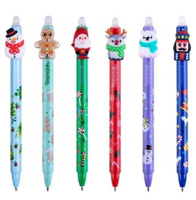 Christmas Gift Sets Cute Cartoon Animal Roller Erasable Gel Pen Blue Black 0.5Mm Refill Pen Student Writing Erasable Neutral Pe  |  Writing Instruments Writing Instruments Writing Instruments